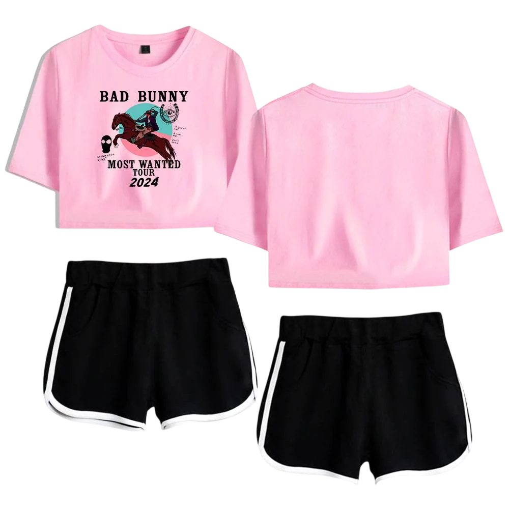 Bad Bunny Tracksuit depicting some of the group's milestones